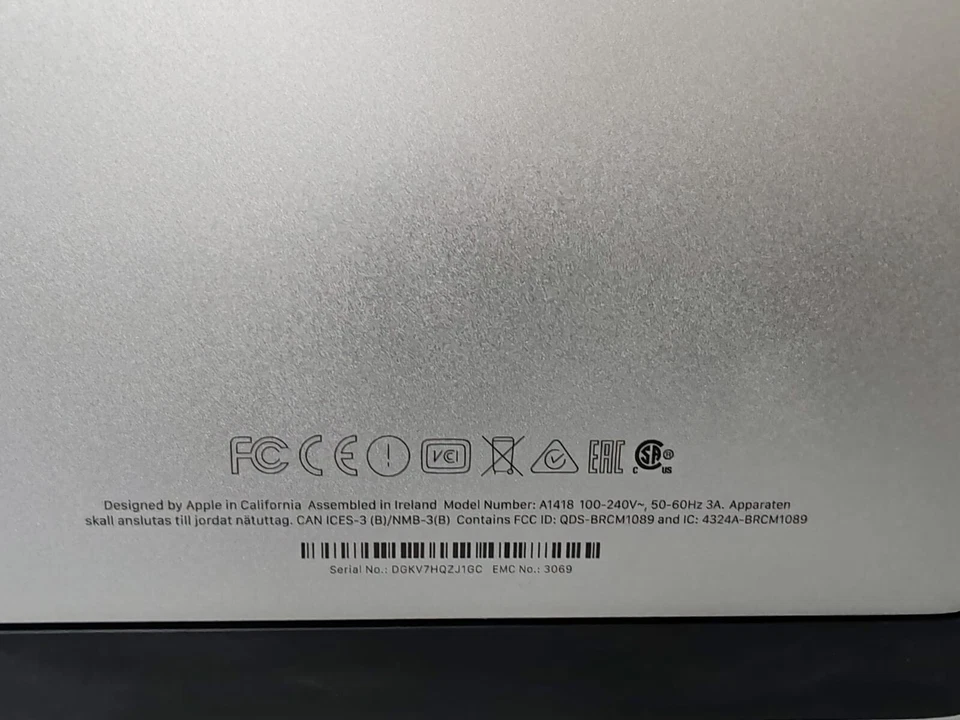 APPLE IMAC 21,5 RETINA 4K 2017 INTEL CORE i7-7700 16GB RAM 256GB SSD WIFI - Bild 2 von 4