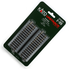 KATO 2-120 HO Scale 114mm 4 1/2" Straight Track 4 pcs UniTrack