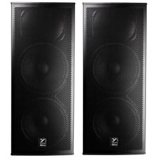 YORKVILLE EF215P 4800w Total Peak Active Dual 15" PA Speaker System Pair