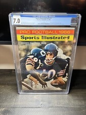 CGC 7.0 Newsstand Edition Sports Illustrated-(1st) Gale Sayers-September 12 1966
