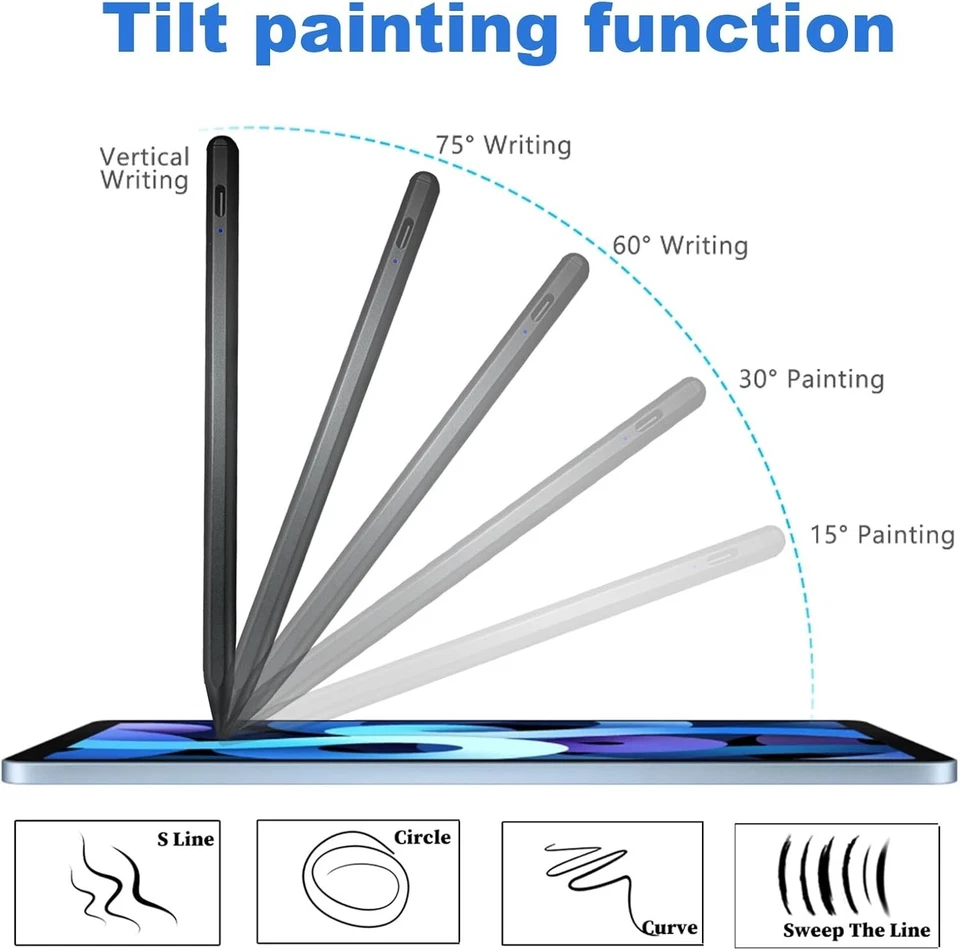 iPad Pencil Stylus Pen, Android Tablet iPhone Apple iPad Air/iPad Mini/iPad Pro - Image 3 of 4