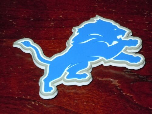 DETROIT LIONS Vintage 3D Thick NFL RUBBER Football MAGNET Standings Board - Picture 1 of 1