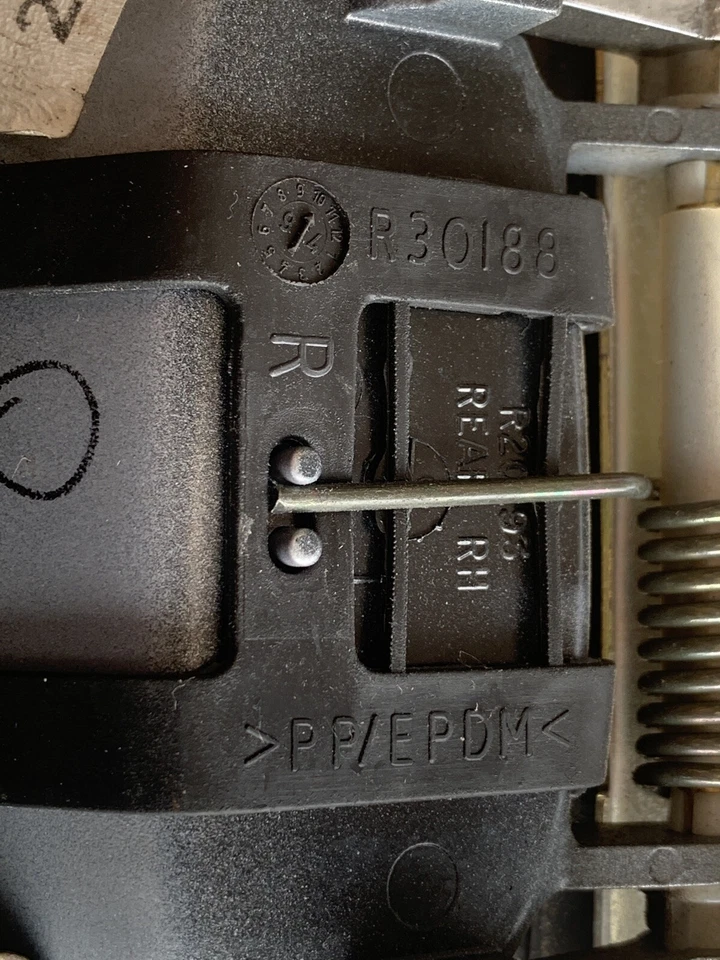 Jaguar XJ8 1998-2003 Vanden Plas pasajero delantero manija de puerta exterior e interior Foto 4 de 4