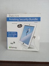MACLOCKS IPAD 2/3/4/AIRRSWB WHITE LOCK AND SECURITY ROTATING STANDS IPADAIRRSW