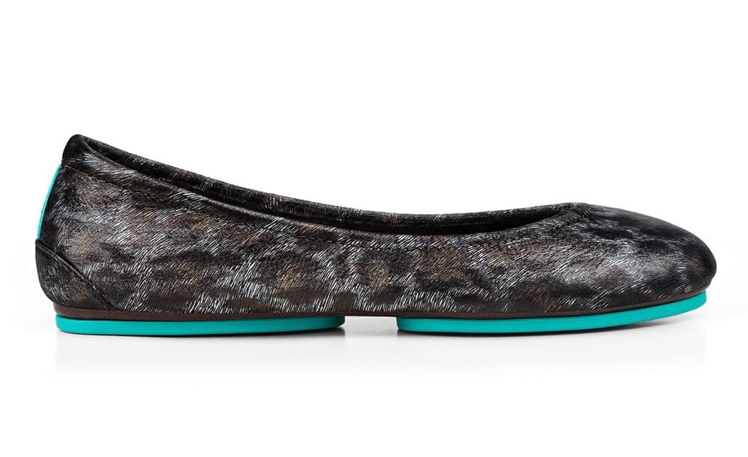 NEW Tieks Limited Edition Black Leopard Size 8 Black Friday Release NIB image 3
