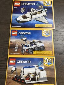 Lego Creator Instuction Manuals Books 1,2,3 Of 31066, 31037