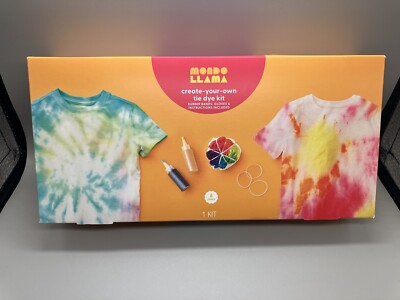 NEW 2-Packs Mondo Llama Create-Your-Own Tie Dye Kits FREE Shipping!