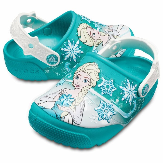 crocs elsa light up