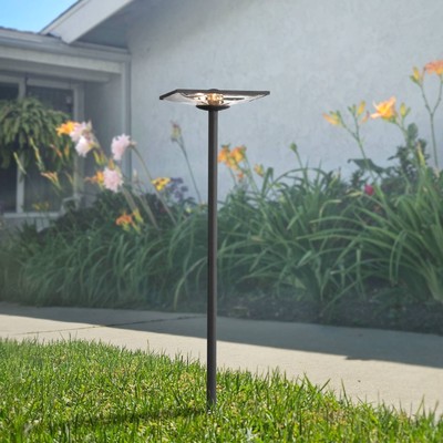Adachi 22'' High Textured Black LED Low Voltage Outdoor Path Light