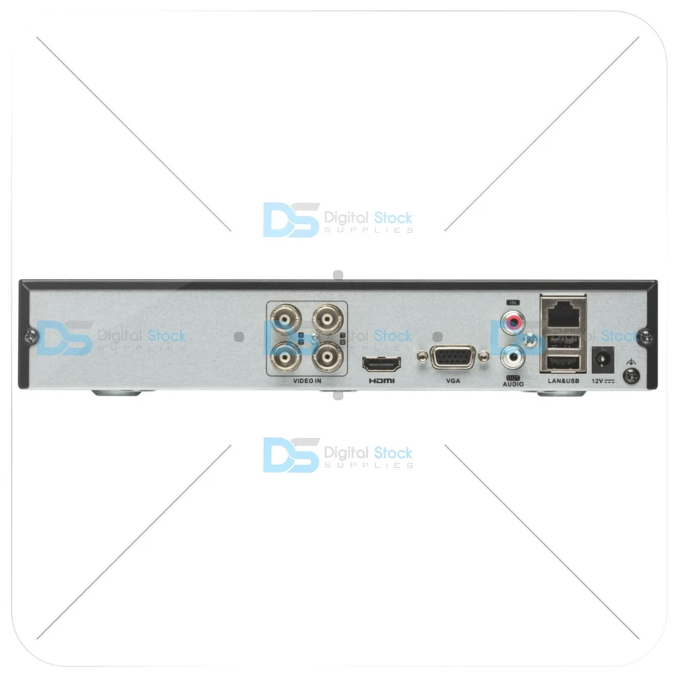 HIKVISION HILOOK DVR 4 8 16 CH TURBO HD 1080P 2MP HDMI VGA CCTV DVR RECORDER - Immagine 4 di 4