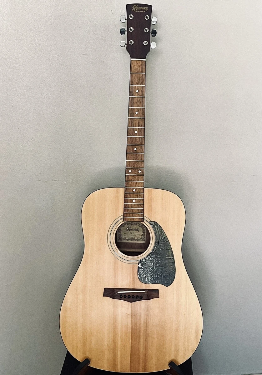 Ibanez Performance Acoustic Guitar PF3 w Case Leather Strap New Strings