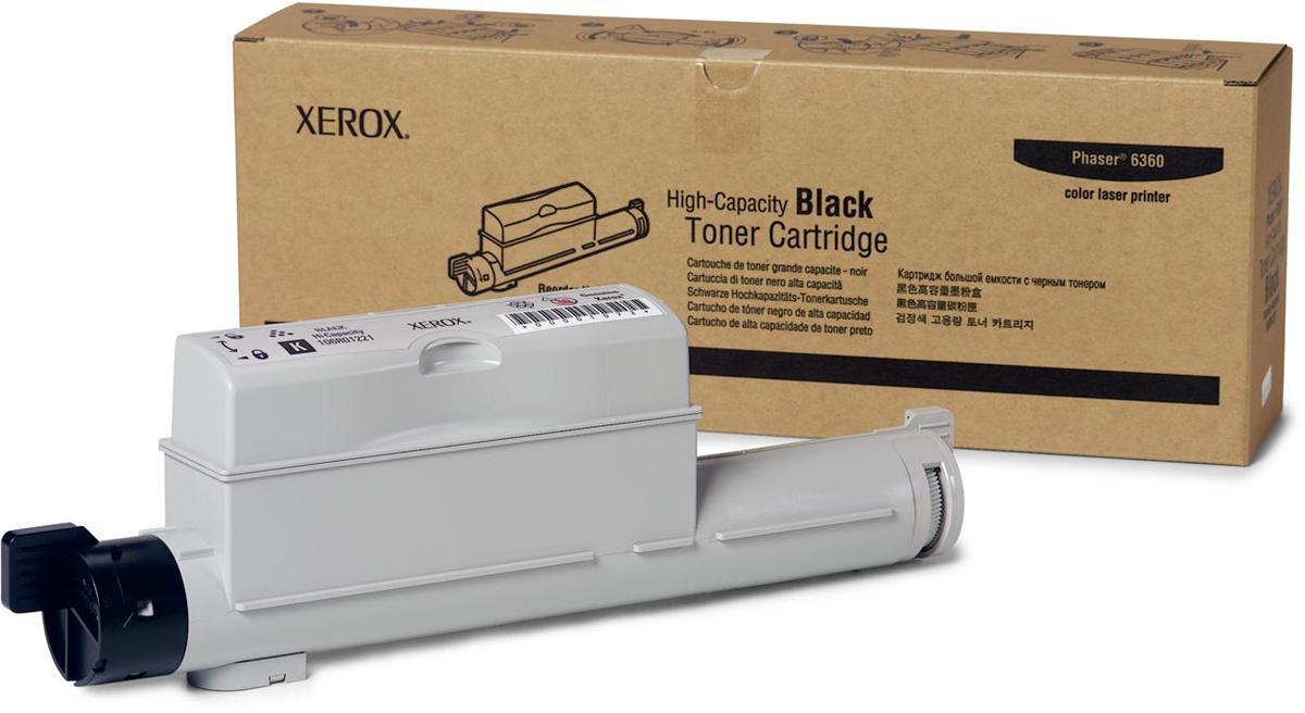 Genuine 106R01221 Xerox (Black) High Capacity Toner Phaser 6360 Open