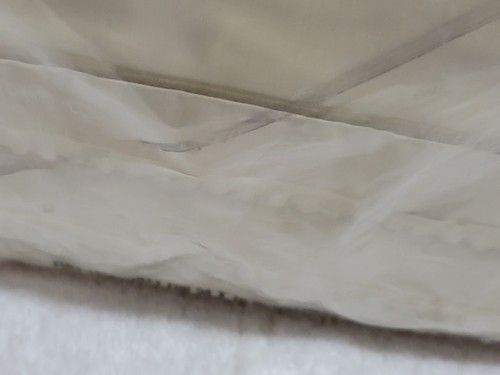 NEW VINTAGE CANNON ROYAL FAMILY FULL FLAT SHEET USA MADE POLY/COTTON BEIGE - Picture 6 of 6