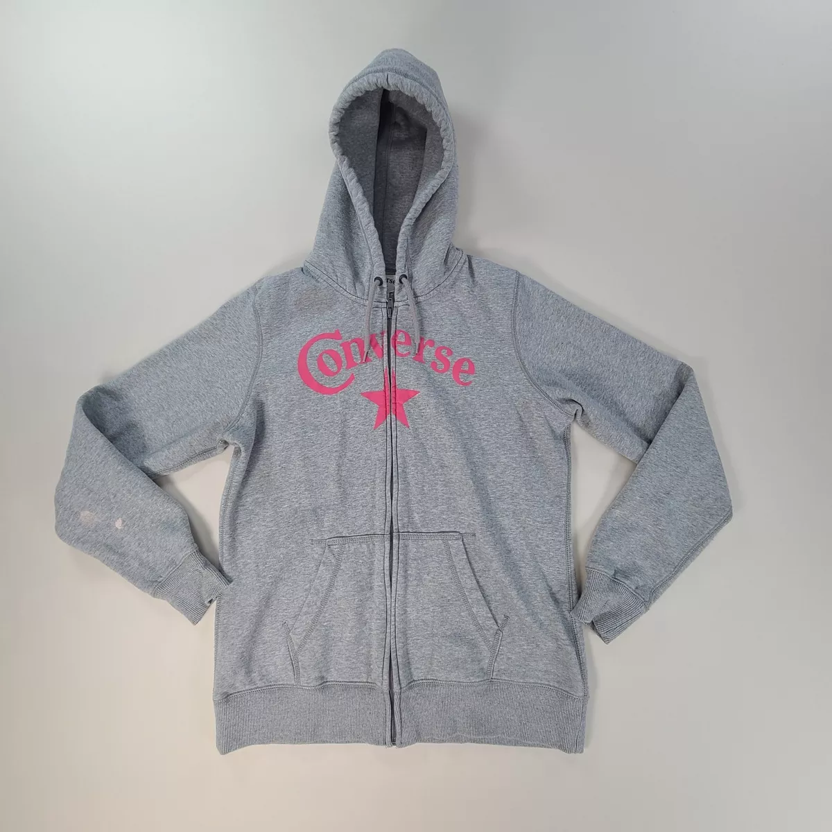 Converse pink hoodie cheap