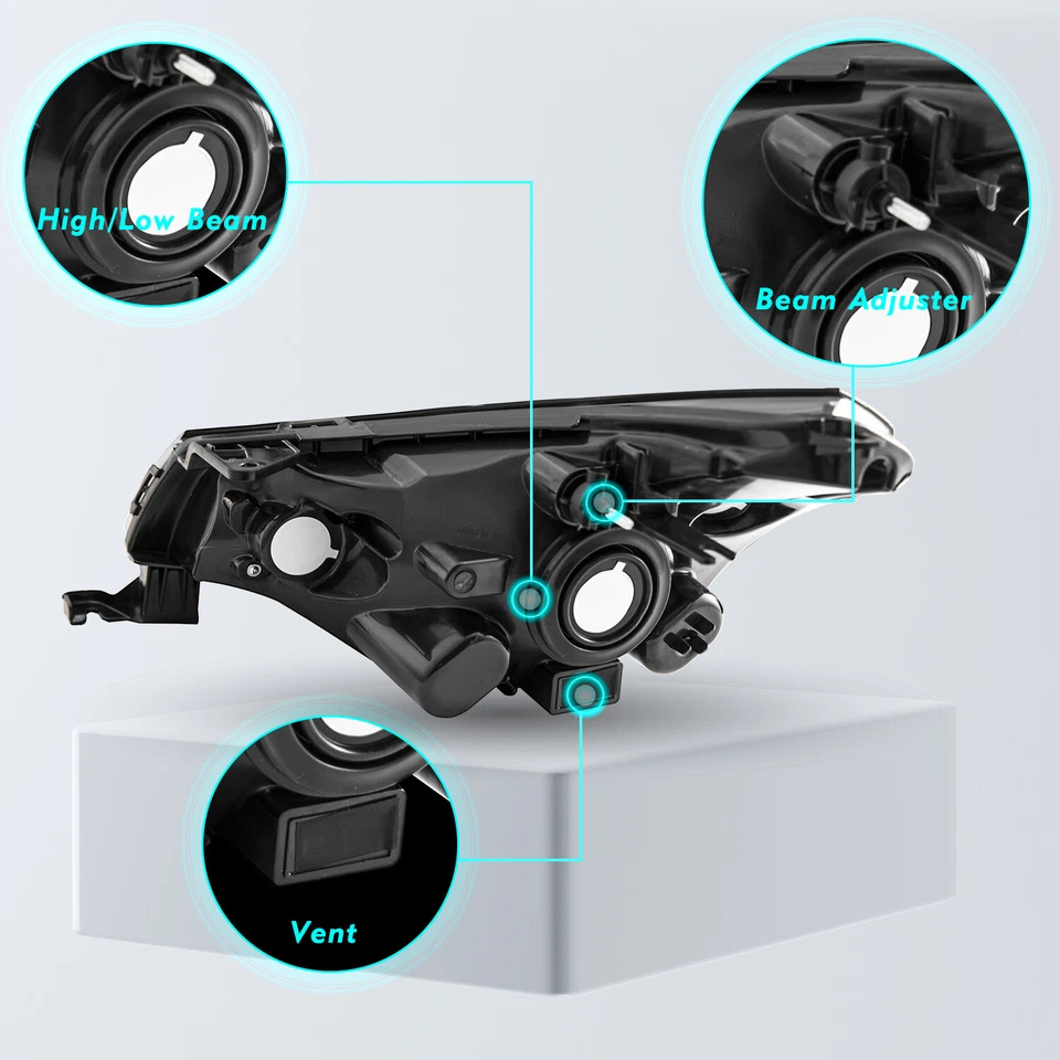 Faro lado derecho estilo fábrica para Ford Focus S 2008-2011 | SE | SES | SEL Foto 4 de 4