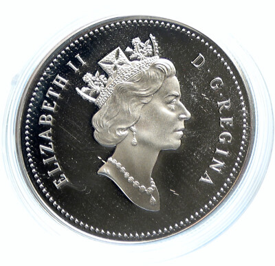 1993 CANADA ICE HOCKEY Stanley Cup Variations Proof Silver Dollar