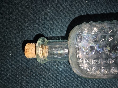 Antique POISON VAPO CRESOLENE embossed & labeled July 17 1894 Killer Bottle B20 - Picture 6 of 6