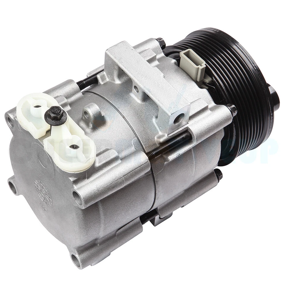 Compressor AC A/C com embreagem para 1997-2002 Ford Expedition 4.6L 5.4L pintado - Imagem 2 de 4