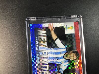LIONEL MESSI 2014 Prizm World Cup Red,White & Blue Net Finders
