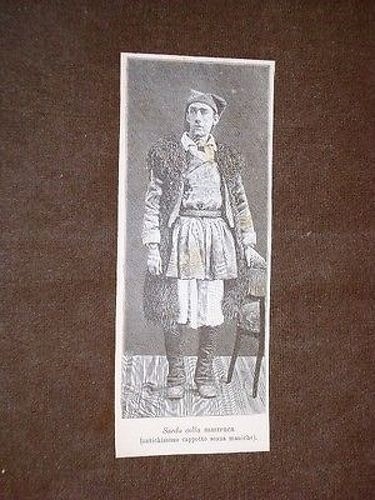 Costume sardo con la Mastruca Sardegna - Imagen 1 de 1