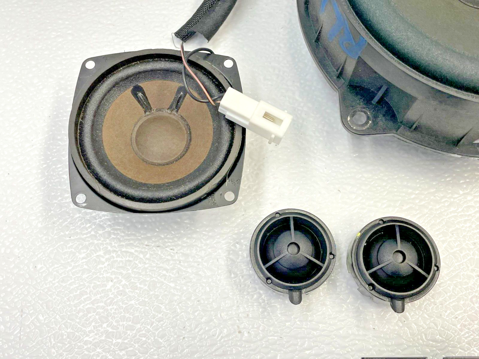 2013 2014 Maserati Granturismo M145 Subwoofer Door Tweeter Speaker Set 1458 OEM