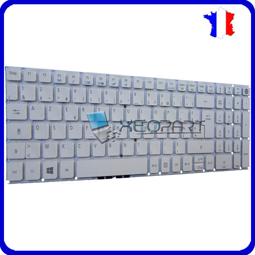 Clavier AZERTY Français Pour Acer Aspire V15 Nitro VN7-592/G - Neuf, Compatible, Couleur Noir, Origine Chine