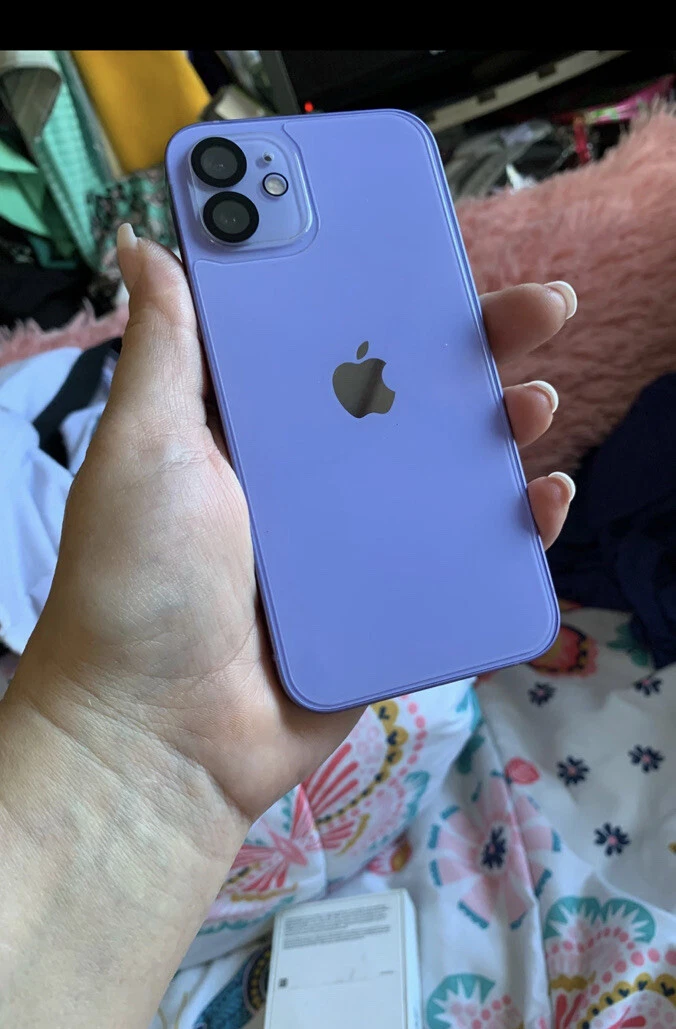 Apple iPhone 12 - 256GB - Purple (AT&T) Plus 10 Unique Cases