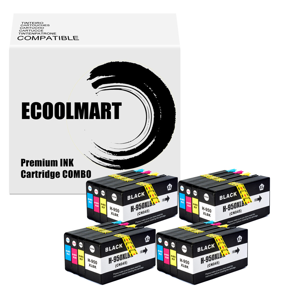 16 Ink Cartridges replace for HP 950XL 951XL Officejet Pro 8650 276dw 8630