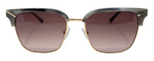 L.A.M.B. - LA567 GRY 54/17/135 - GREY / GOLD - NEW Authentic SUNGLASSES