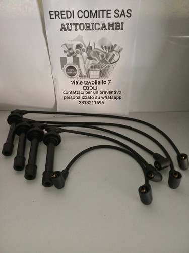KIT CAVI CANDELE nissan 100 1.6/2.0 primera 1.6/2.0 sunny 1.4/1.6/2.0 dal90al92 - Foto 2 di 3