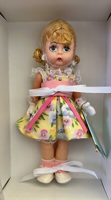 Wondrous 1998 Vintage Madame Alexander 8” Doll, Easter Sunday