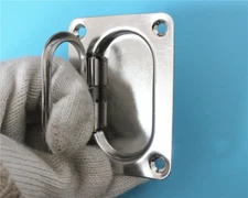 2X Marine Boat Spring Lift Handle Hatch Stainless Steel Flush Pull Hatch