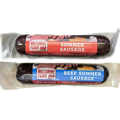 Pack Hillshire Farm Summer Sausage or Beef Summer Sausage Choose  Flavor