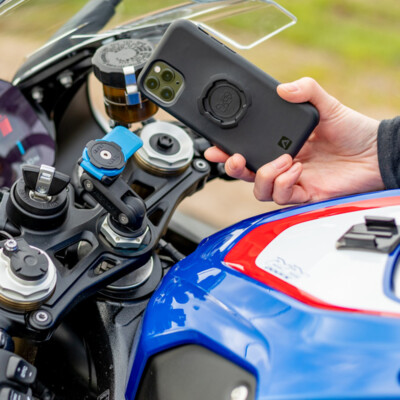 アクセサリー QUAD LOCK Motorcycle Fork Stem Mount Quad Lock Fork Stem Mount – Rent EBoards Houston