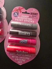 New Hershey Valentine Gift Play And smell Candy Scented Mix paint Sticks