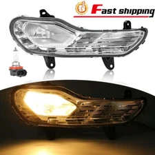 For Ford Escape 2013-2016 Passenger Side Front Bumper Fog Light Lamp W/Bulb