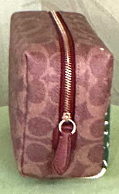 COACH REXY AND SNOWMAN COSMETIC POUCH CASE:NWT CY304 REXY