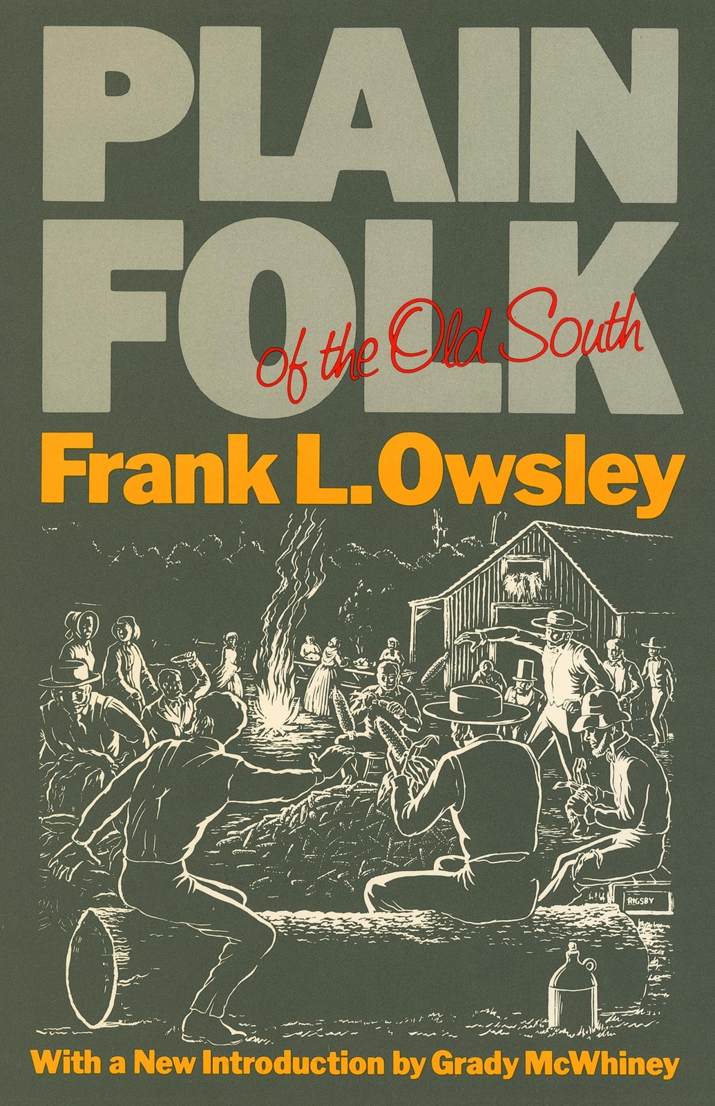 Plain Folk of the Old South - Frank L Owsley - Paperback - Very Good