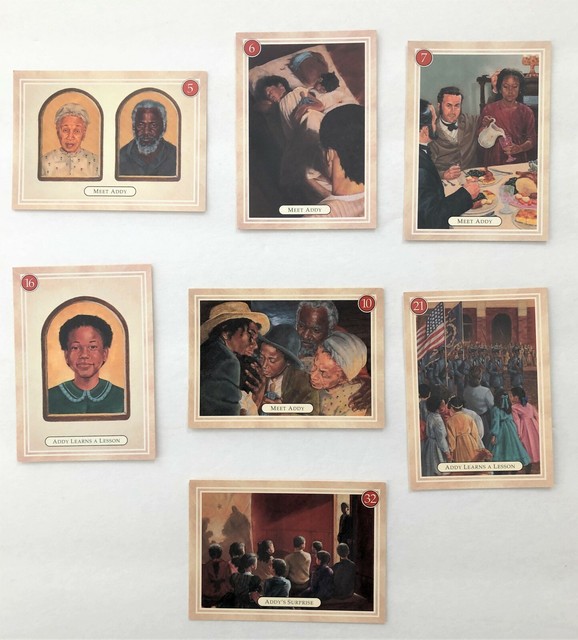 American Girl Doll Trading Cards Lot of 7 Addy cards eBay