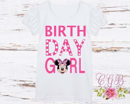 Minnie mouse birthday shirt, girl minnie mouse shirt