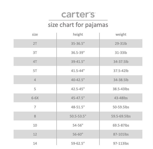 Carter's Girls Pink Gray 4 Piece PJ Set Long Sleeve Pants Snow Globe/Paris NWT - Picture 3 of 3