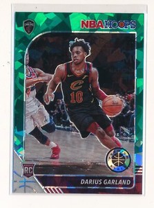 DARIUS GARLAND 2019-20 HOOPS PREMIUM STOCK PRIZMS GREEN CRACKED ICE #251 RC