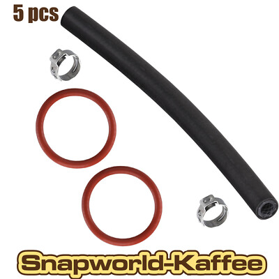 2x Dichtung 1x Schlauch 2x Oetiker für Siemens Bosch EQ3 EQ9 VeroCup Brühgruppe
