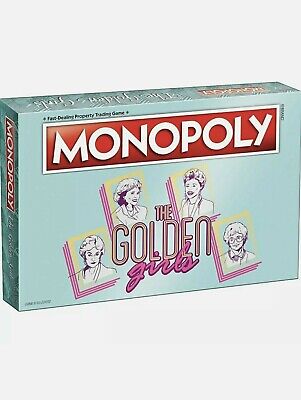 BRAND NEW The Golden Girls Monopoly Board Game By USAopoly Betty White SEALED