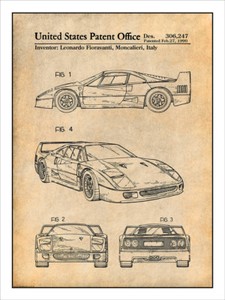 Patent pending ferrari