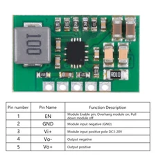 DC3-20V to DC5/12V Automatic Step Up Down Voltage Stabilized Power Supply Module