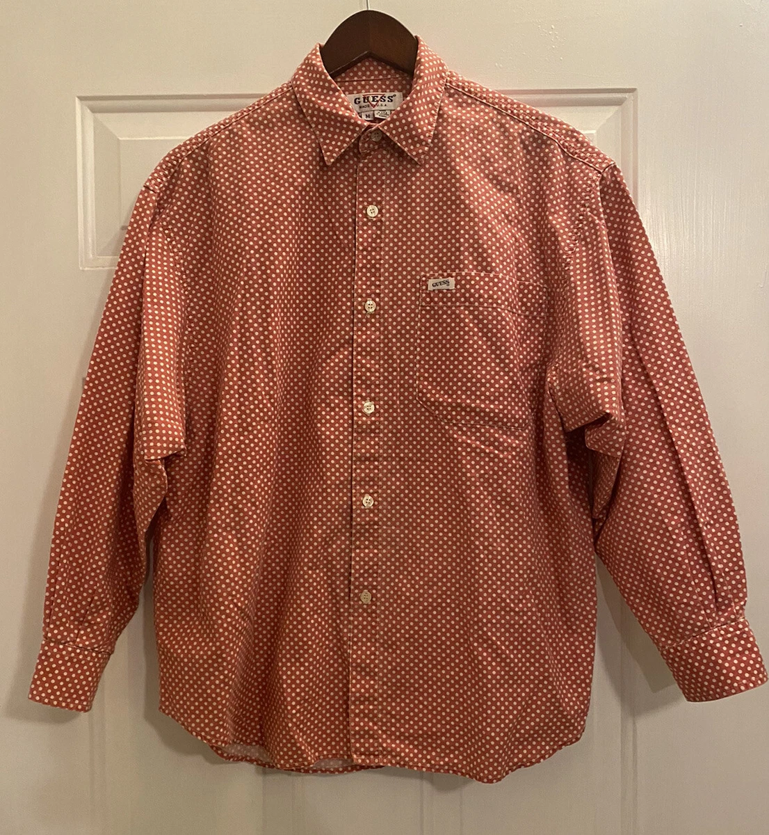 Vintage guess store button up