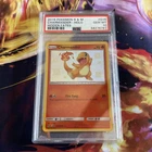 2019 POKEMON SUN & MOON HIDDEN FATES #SV6 CHARMANDER-HOLO PSA 10