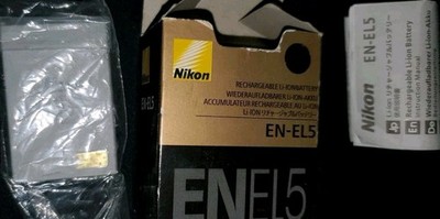 GENUINE Nikon EN-EL5 Li-Ion Battery NEW in BOX W/ documents