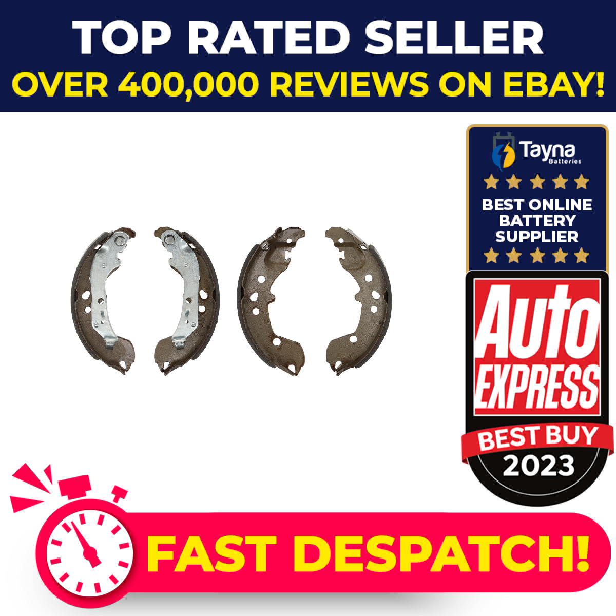Brake Shoes Set ADBP410106 Blue Print 2Q0698525 2Q0698525B 2Q0698525H Quality